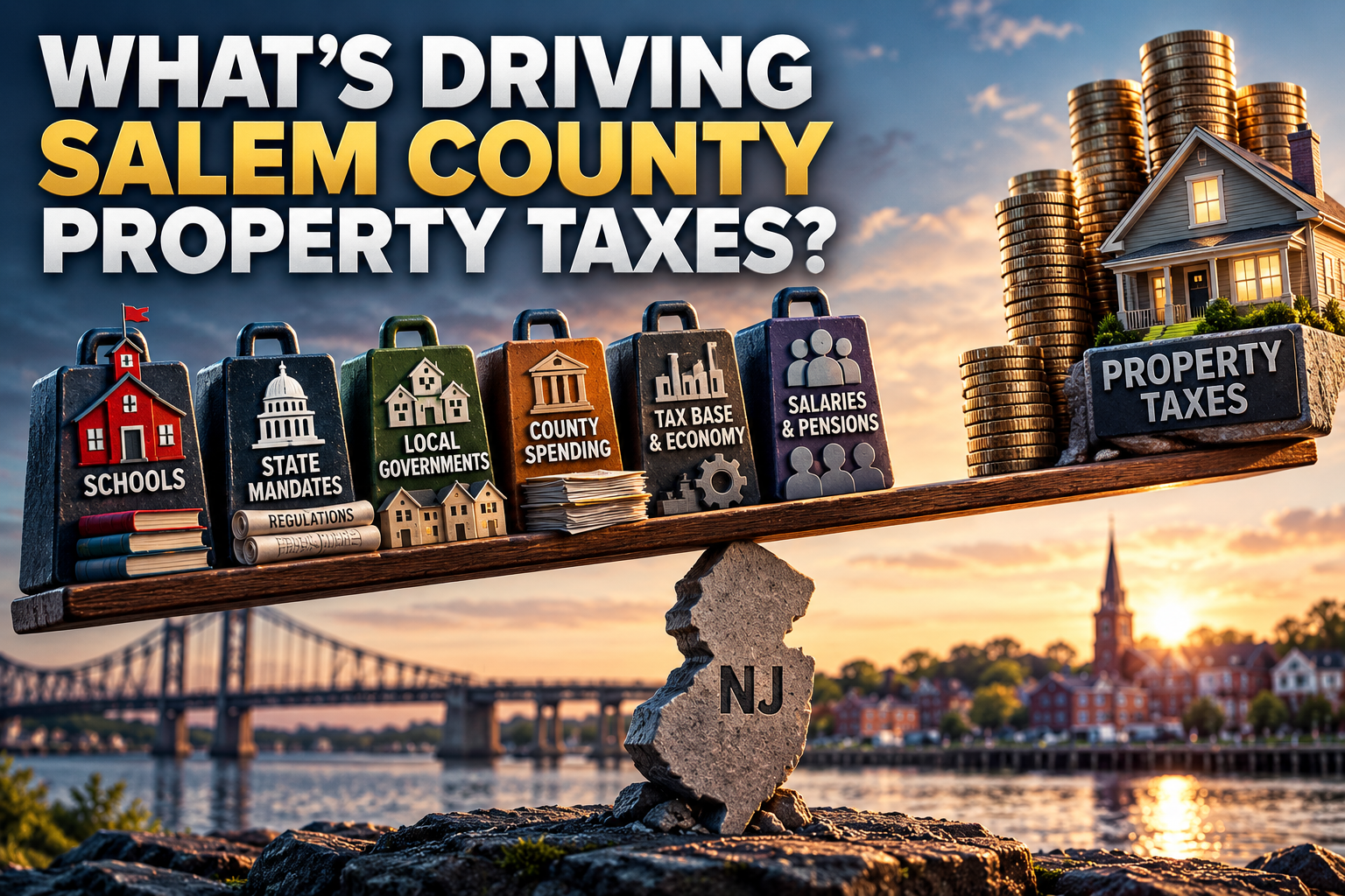 Supporting image for: What do you think is the biggest driver of high property taxes in Salem County?
